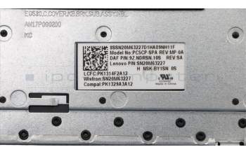 Lenovo 5CB0R46820 COVER UpCaASMW/KB L81FK IG NBL SPA