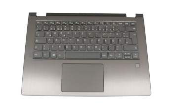 5CB0R47242 original Lenovo keyboard incl. topcase DE (german) grey/grey