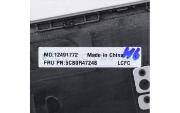Lenovo 5CB0R47248 COVER Upper Case L 81HA FP NBL IG W/KBGK
