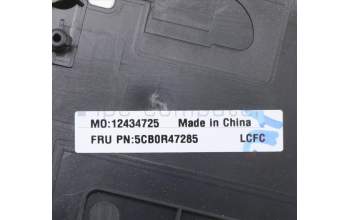 Lenovo 5CB0R47285 COVER Upper Case L 81HA FP BL IG W/KBBE