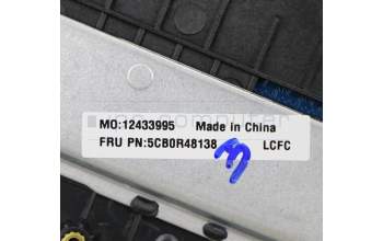 Lenovo 5CB0R48138 COVER UpCaASMW/KB L81FL IG BL SPA