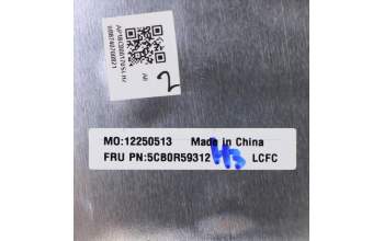 Lenovo 5CB0R59312 COVER UpCaseASM W/KB L81DE CL HBW