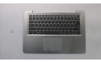 Lenovo 5CB0R61299 C-Abdeckung mit Tastatur, USA – Englisch, Mineralgrau, Ohne_Hintergrundbeleuchtung