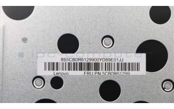 Lenovo 5CB0R61299 C-Abdeckung mit Tastatur, USA – Englisch, Mineralgrau, Ohne_Hintergrundbeleuchtung