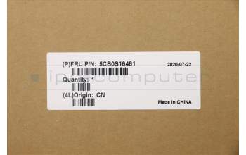 Lenovo 5CB0S16481 COVER Upper Case C 81HH BK W/KBTPBL BU