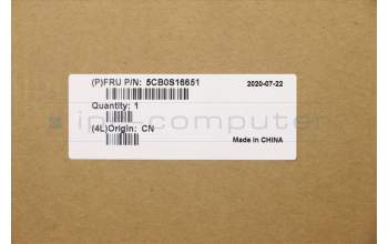 Lenovo 5CB0S16651 COVER Upper Case ASM_UK L 81LG PG
