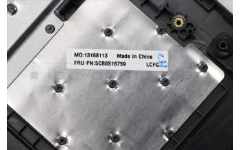 Lenovo 5CB0S16759 COVER Upper Case ASM_US L81MVTEXBKD