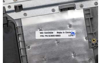 Lenovo 5CB0S16803 COVER Upper Case ASM_LA L81MVIMRGRD