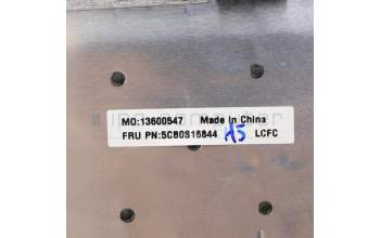 Lenovo 5CB0S16844 COVER Upper Case ASM_AR-E L81MVIMRBKD