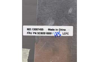Lenovo 5CB0S16881 COVER Upper Case ASM_BE L81MVIMRGRD