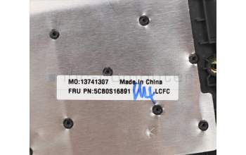 Lenovo 5CB0S16891 COVER Upper Case ASM_SA L81MVTEXBKD