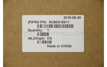 Lenovo 5CB0S16911 C-Cover with keyboard, Czech, Non-Backlight, UK