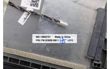 Lenovo 5CB0S16911 C-Cover with keyboard, Czech, Non-Backlight, UK