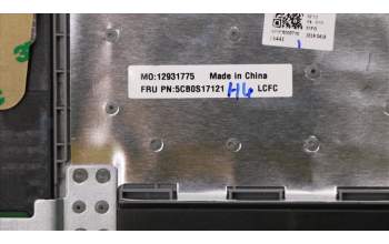 Lenovo 5CB0S17121 COVER Upper case ASM_TI L81MUGYIMRD