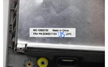 Lenovo 5CB0S17124 COVER Upper case ASM_US INTE L81MUGYIMRD
