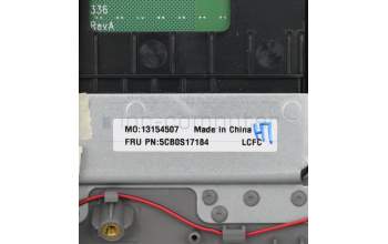 Lenovo 5CB0S17184 C-Abdeckung mit Tastatur, Englisch (US, Euro), Platingrau, Ohne_Hintergrundbeleuchtung