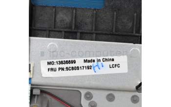 Lenovo 5CB0S17192 COVER Upper Case ASM_UKR L 81M0 PG