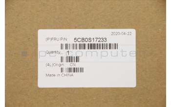 Lenovo 5CB0S17233 COVER UpperCase C81NDGRY FP W/BLKB NORDI