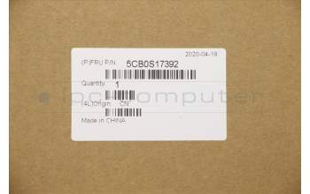 Lenovo 5CB0S17392 COVER Upper case C81N6 PLBLK FPNBL UK