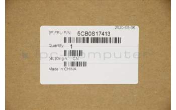 Lenovo 5CB0S17413 COVER Upper case C81N6 PLBLK NFPNBL US