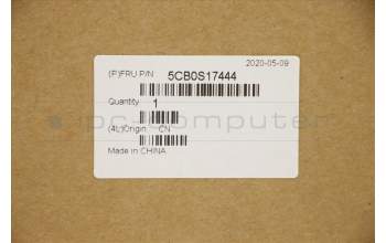 Lenovo 5CB0S17444 C-Cover with keyboard,USA English,Platinum Grey,Backlight,Fingerprint