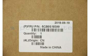 Lenovo 5CB0S18399 C-Abdeckung mit Tastatur, USA – Englisch, Platingrau, Ohne_Hintergrundbeleuchtung