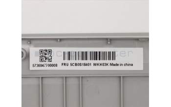 Lenovo 5CB0S18401 C-Abdeckung mit Tastatur, Englisch (US, Euro), Platingrau, Ohne_Hintergrundbeleuchtung