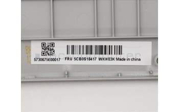 Lenovo 5CB0S18417 COVER Upper Case C81N7 PG NBLKB_FRE