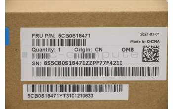 Lenovo 5CB0S18471 COVER Upper Case C81N7 AB NBLKB_UK