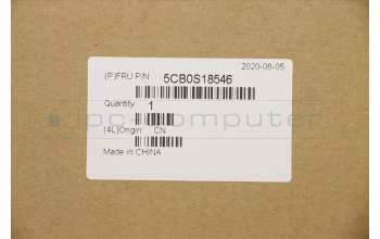 Lenovo 5CB0S18546 COVER Upper Case C81N7 PG BLKB_BEL