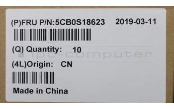 Lenovo 5CB0S18623 COVER HINGE COVER C 81N8_BLACK