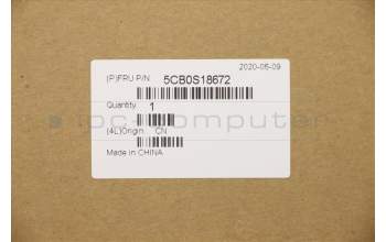Lenovo 5CB0S18672 COVER Upper case C81N8 GRY NBLKB_SPN