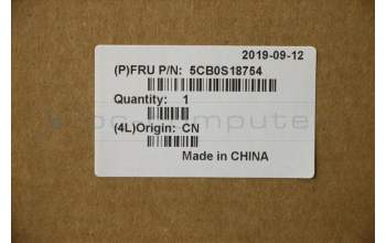 Lenovo 5CB0S18754 COVER Upper case C81N8 GRY BLKB_US