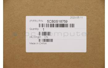 Lenovo 5CB0S18759 COVER Upper case C81N8 GRY BLKB_RUS