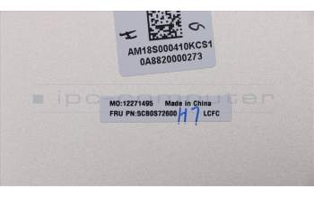 Lenovo 5CB0S72600 COVER Lower Case L 81C4 MC