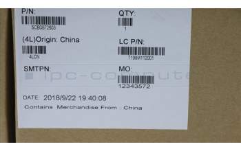 Lenovo 5CB0S72603 COVER Strip cover L 81C4 IG L+S