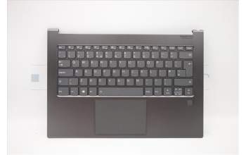 Lenovo 5CB0S72608 C-Abdeckung mit Tastatur, Englisch (GB), Eisengrau