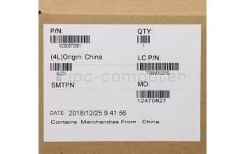 Lenovo 5CB0S72661 COVER Upper Case ASM_SW L 81C4 MC