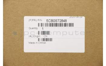 Lenovo 5CB0S72848 C-Abdeckung mit Tastatur, Englisch (US, Euro), Grau