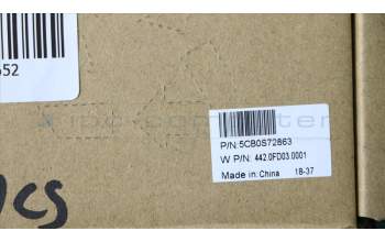 Lenovo 5CB0S72863 COVER Hinge Cover W 81J0 R
