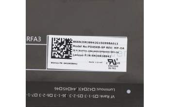 Lenovo 5CB0S95076 C-Cover with keyboard,Spanish,Iron Grey,Backlight