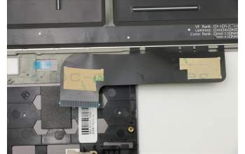 Lenovo 5CB0S95083 C-Abdeckung mit Tastatur, USA – Englisch, Eisengrau, Hintergrundbeleuchtung