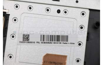 Lenovo 5CB0S95292 COVER Upper Case C81MQ(US) NBL KB_GRK