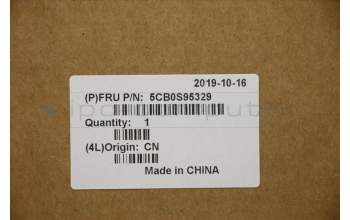 Lenovo 5CB0S95329 Skids1.0 INTEL FRU COVER FE4A0_D_COVER_S