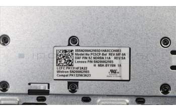Lenovo 5CB0T25484 Upper Case ASM C 81MT BEL