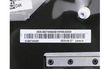 Lenovo 5CB0T45065 C-Cover with keyboard, Czech, Non-Backlight, UK