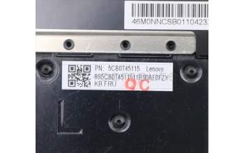 Lenovo 5CB0T45115 COVER Upper Case ASM BE B 81M9 N SPT 5M