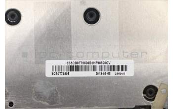 Lenovo 5CB0T79506 C-Cover with keyboard, Belgian, Non-Backlight, UK