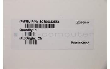 Lenovo 5CB0U42554 COVER C Cover MGR AL PO