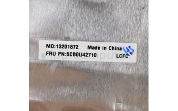 Lenovo 5CB0U42710 C-Cover with keyboard, Italian, Black, Backlight